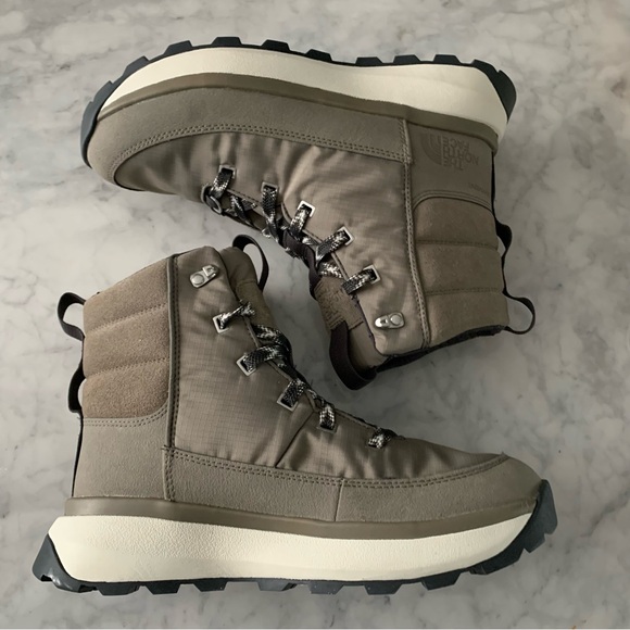 The North Face Men’s Bergen Waterproof Winter Boots Size 8.5 Gray - Picture 6 of 10